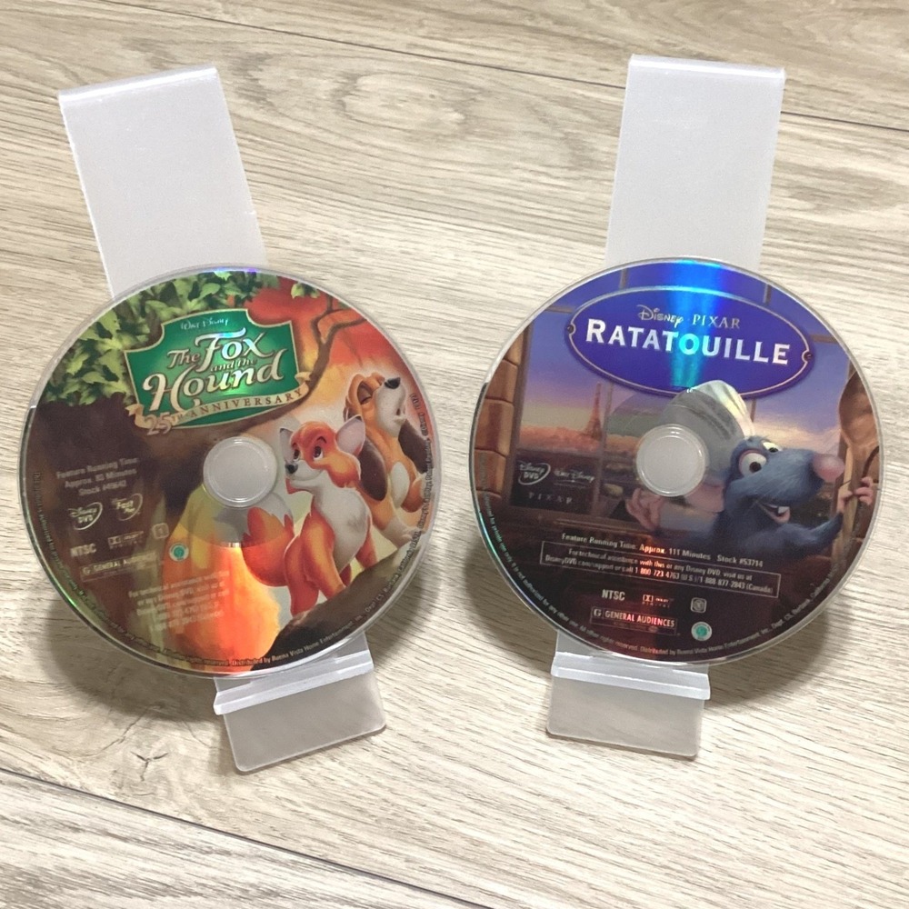 Disney Pixar The Fox and the Hound Ratatouille DVDs 2-Movie Collection